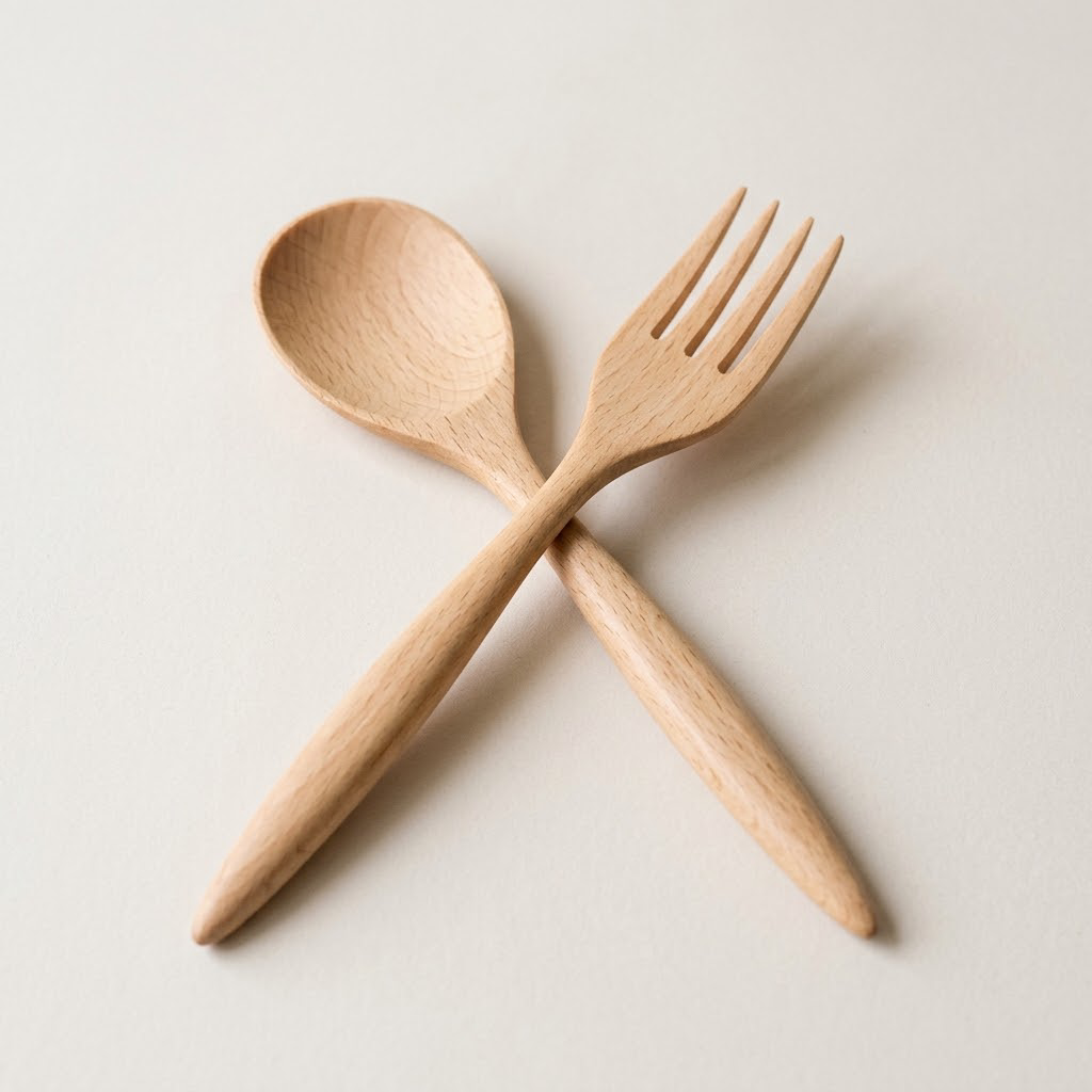 Beechwood Salad Servers