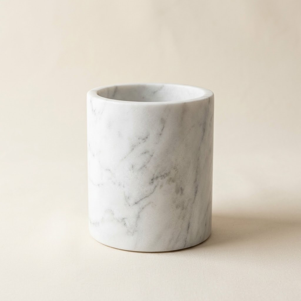 Marble crock in a kitchen